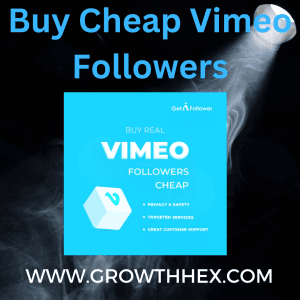 Buy Cheap Vimeo Followers