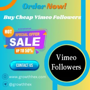 Buy Cheap Vimeo Followers