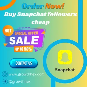 Buy Snapchat followers cheap