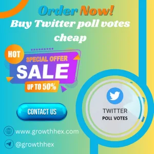 Buy Twitter poll votes cheap