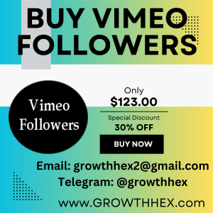 Buy Vimeo Followers