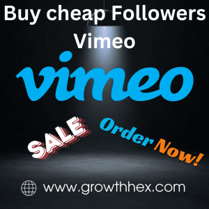 Buy cheap Followers Vimeo
