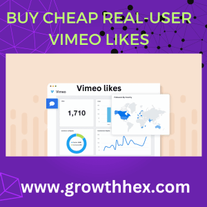 buy cheap real-user Vimeo likes
